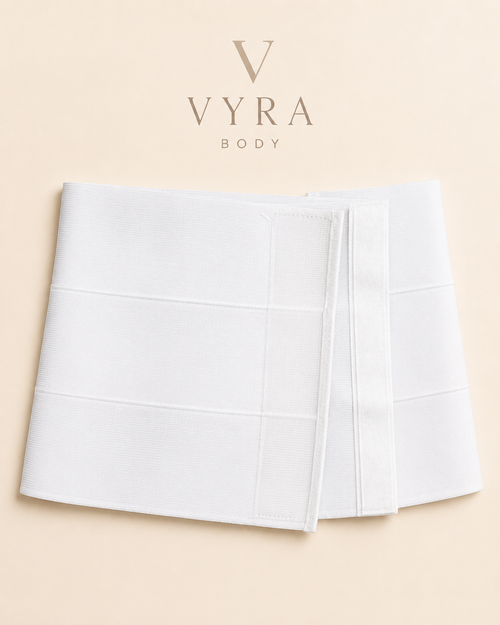 VYRA Abdominal Binder — compression band for tummy tuck recovery