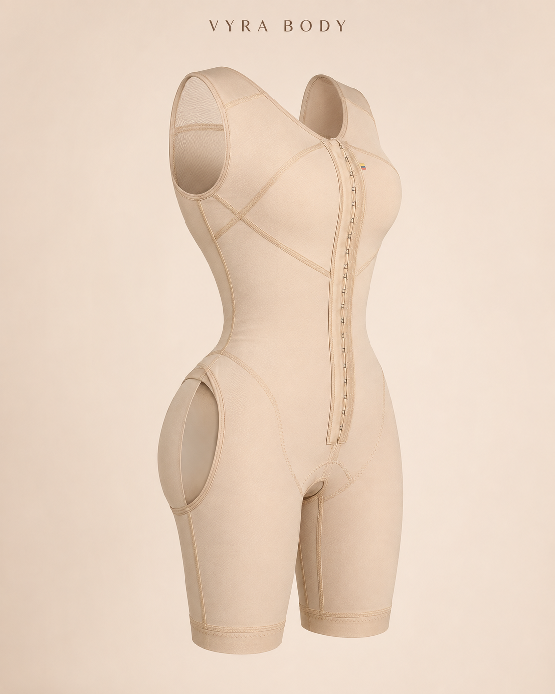 VYRA Bodysuit Stage I — adjustable front hook closure