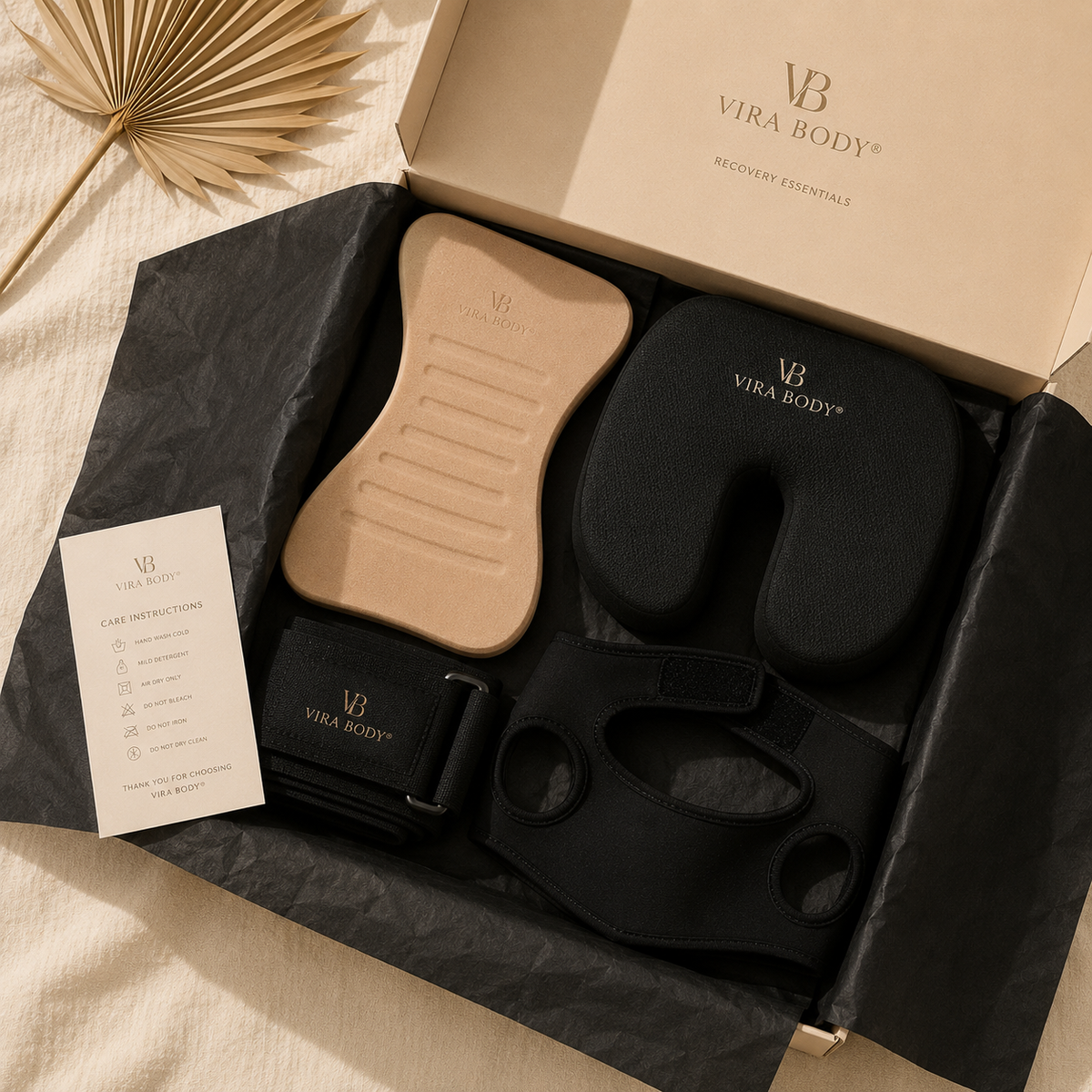 VYRA Post-Op Essentials Kit — four recovery accessories
